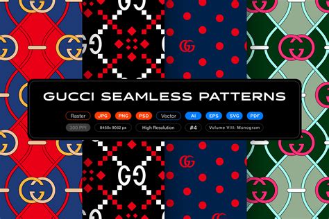 gucci seamless pattern